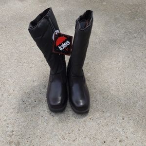 Faux Fur Lined Waterproof Winter Boots